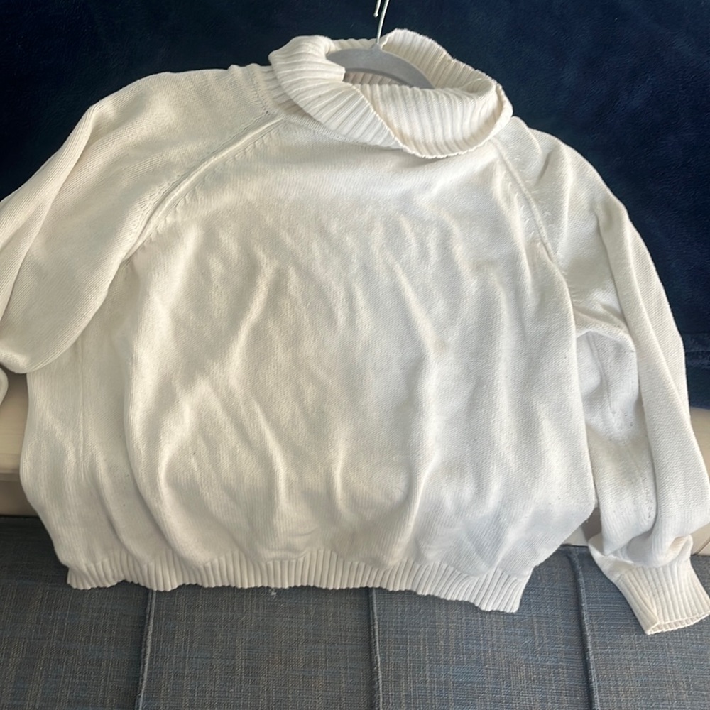 White sweater